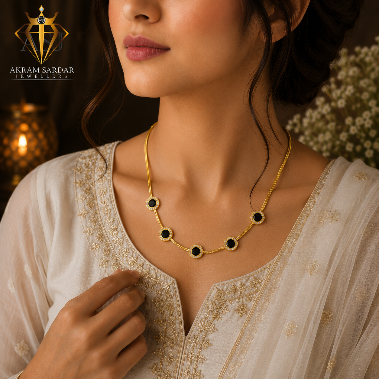 Beads Stone Pendant