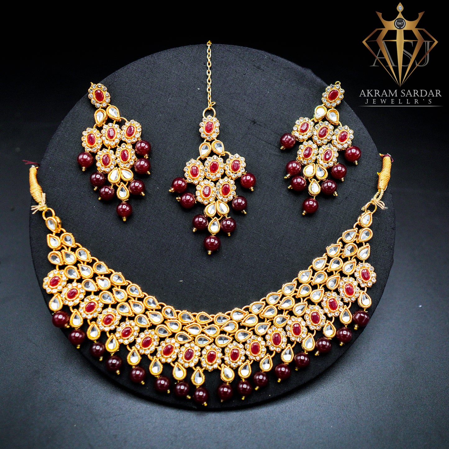 Sheesh Kundan Necklace Set – Mirror the Grace of Royalty