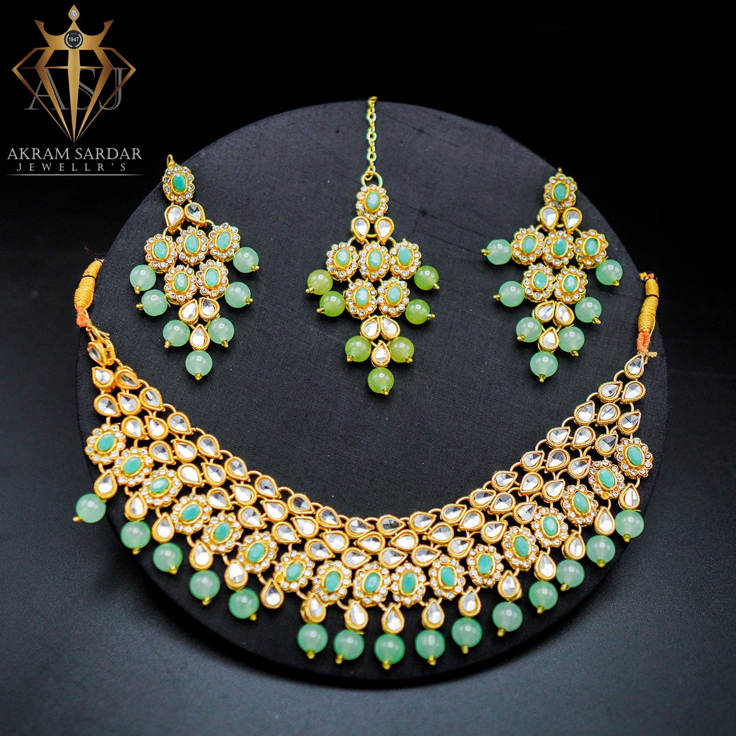 Sheesh Kundan Necklace Set – Mirror the Grace of Royalty