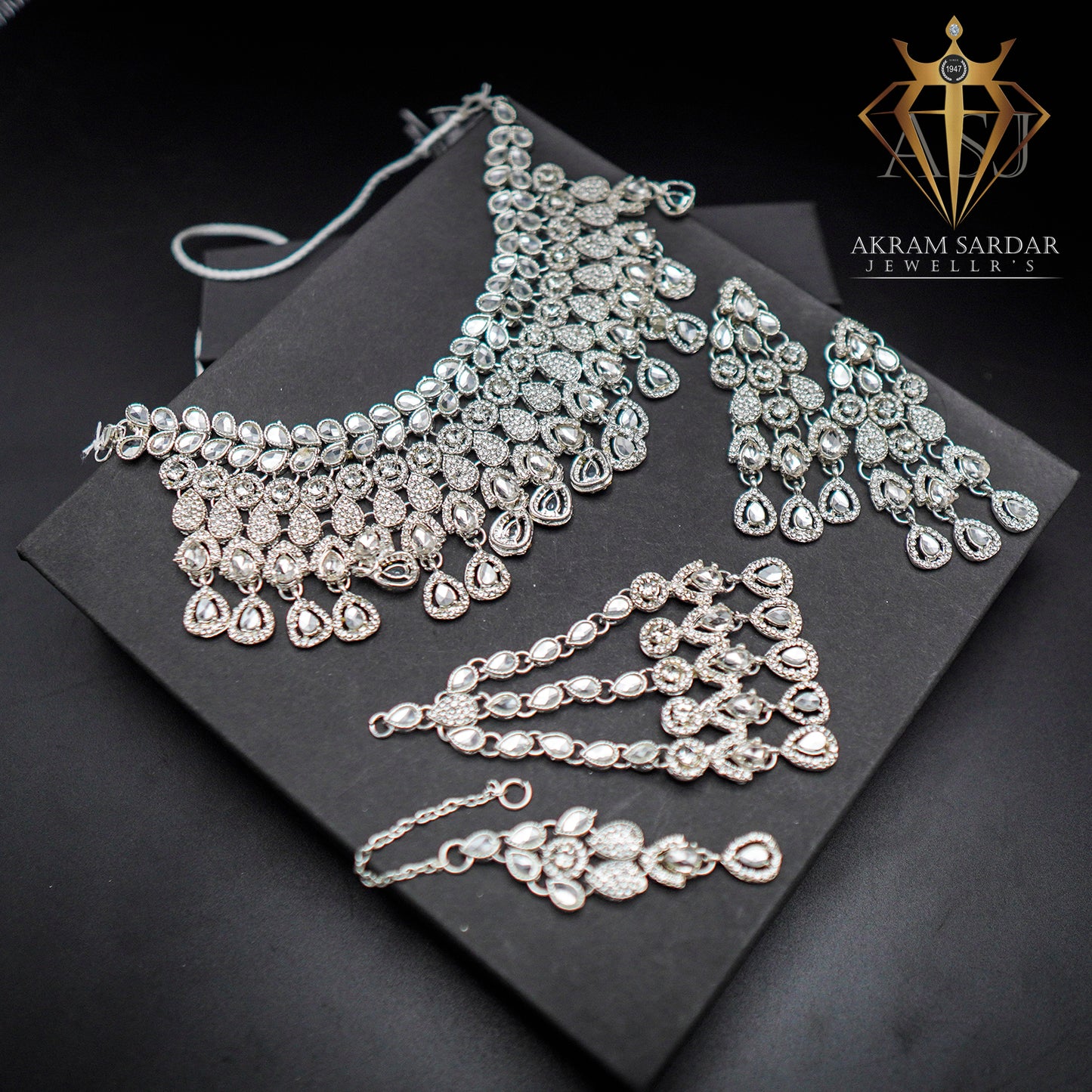 Rajwari Indian Bridal Kundan Set – Royal Heritage, Eternal Grace