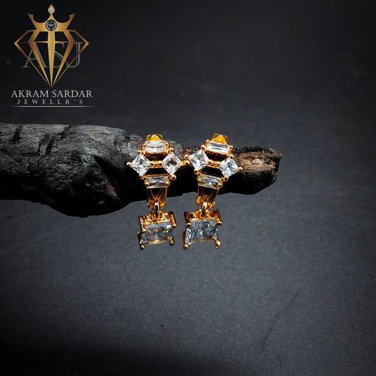 Zarlish Digital Zirconia Ear-Tops