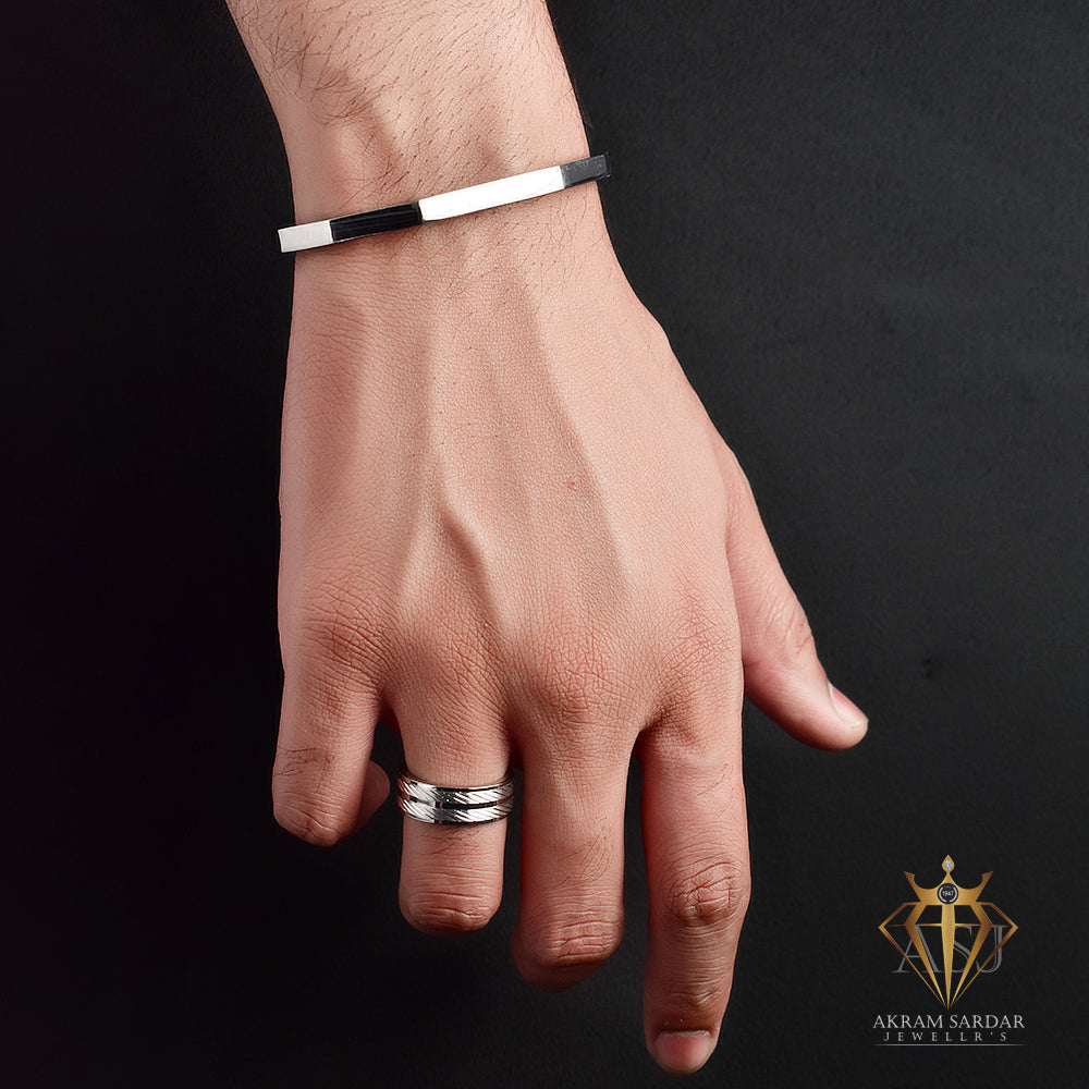 Stainless Steel Plain Shiny Bracelet