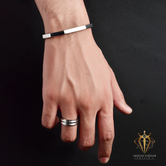 Stainless Steel Plain Shiny Bracelet