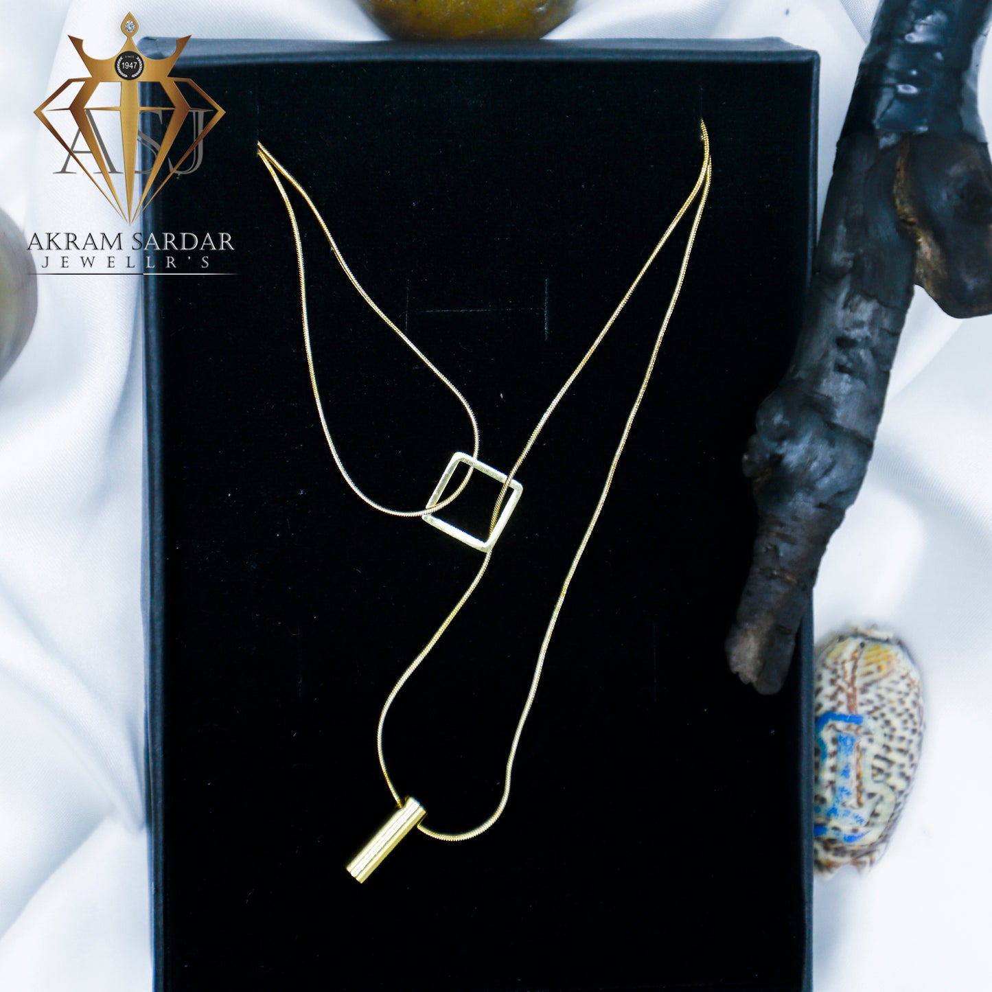 Double Charm Pendant