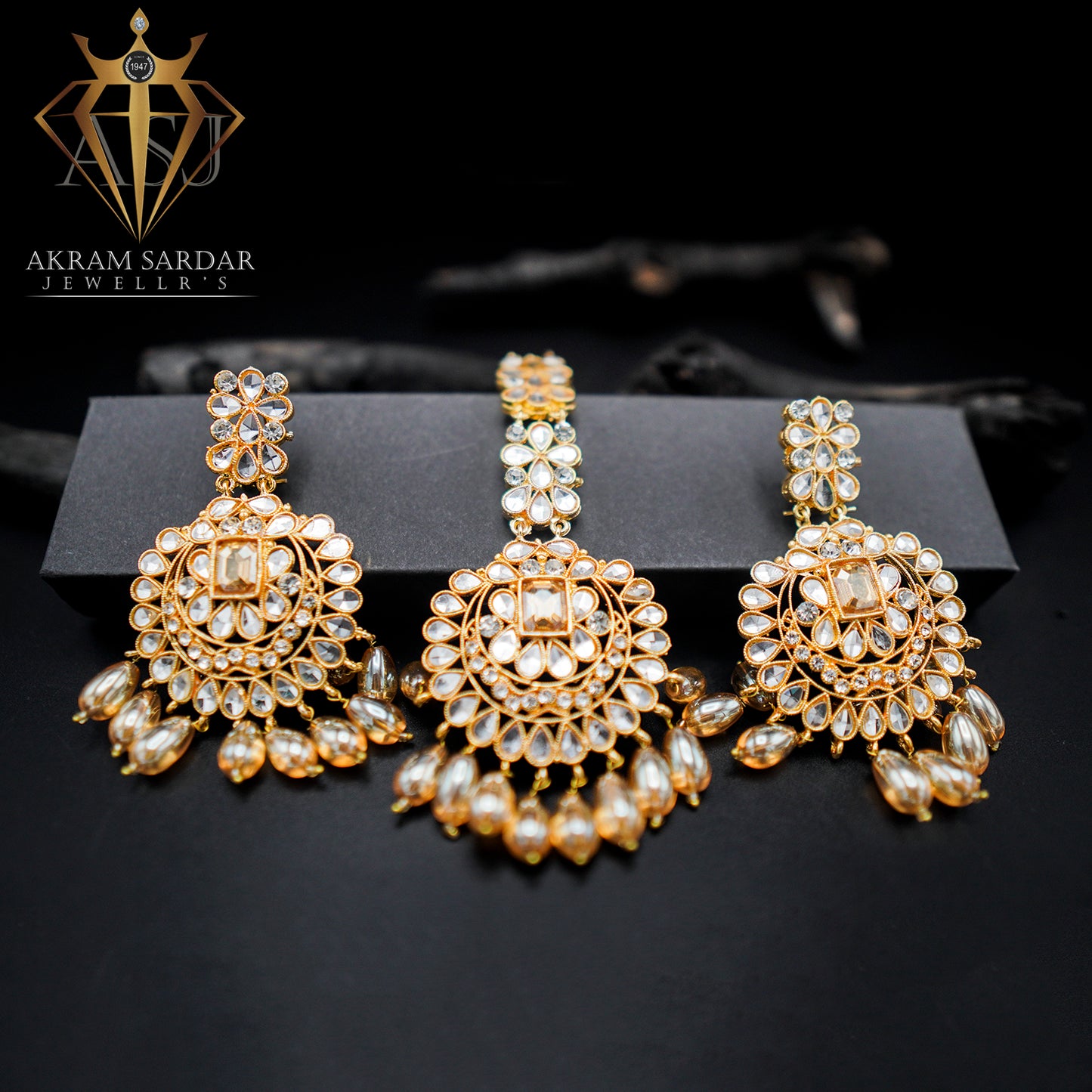 Celesta Crown Earrings