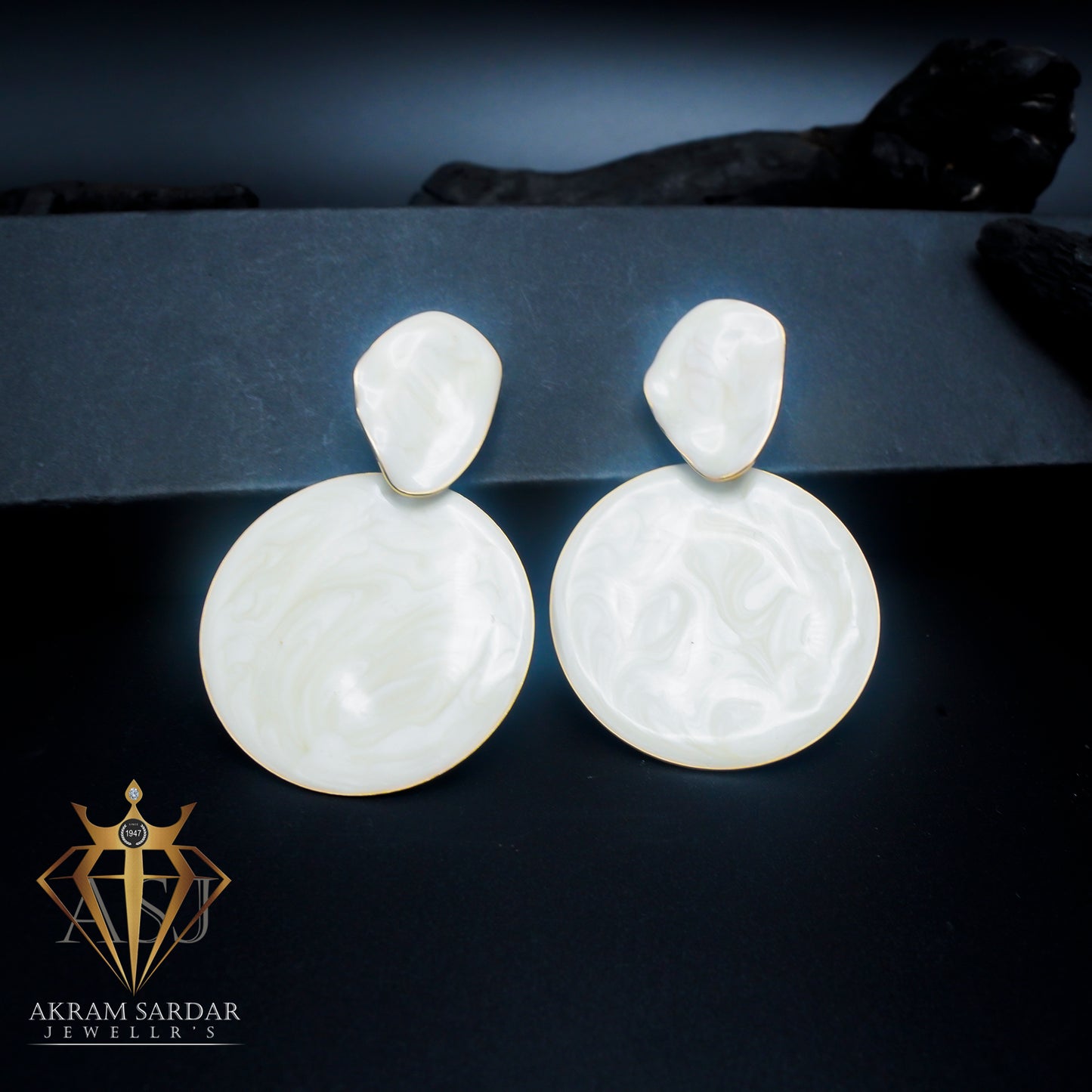 Nova Disc Earrings