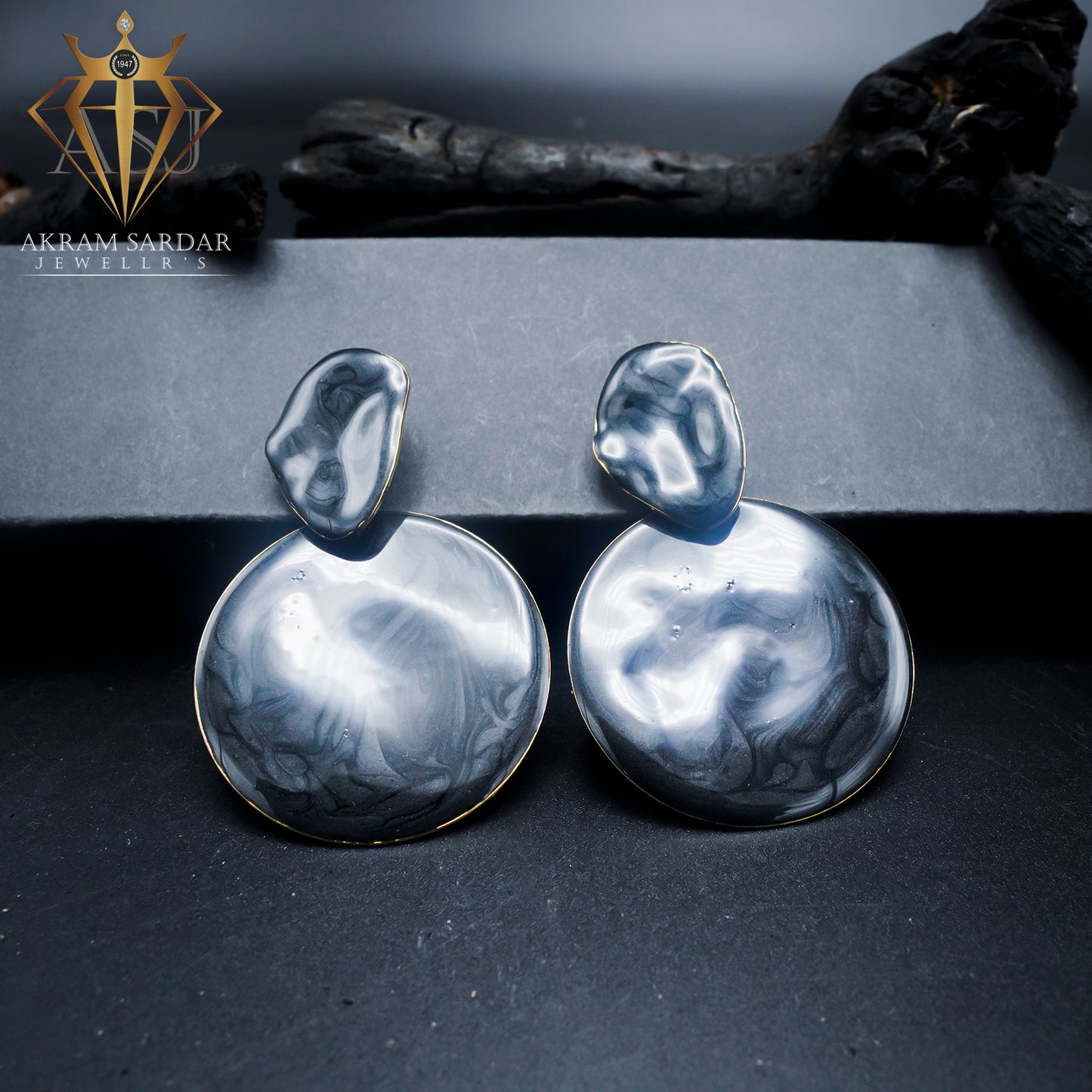 Nova Disc Earrings