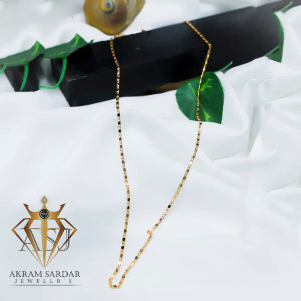 Hira Multi-Tone Chain – A Bold Fusion of Gold, Silver, and Rose Gold