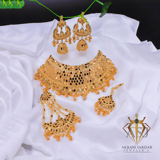COLLAR KUNDAN BRIDAL SET