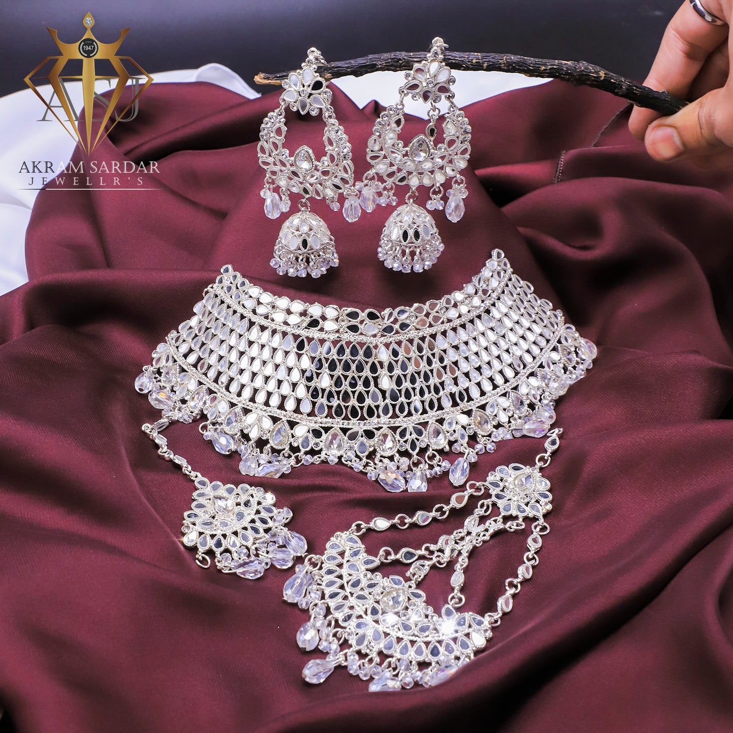 COLLAR KUNDAN BRIDAL SET