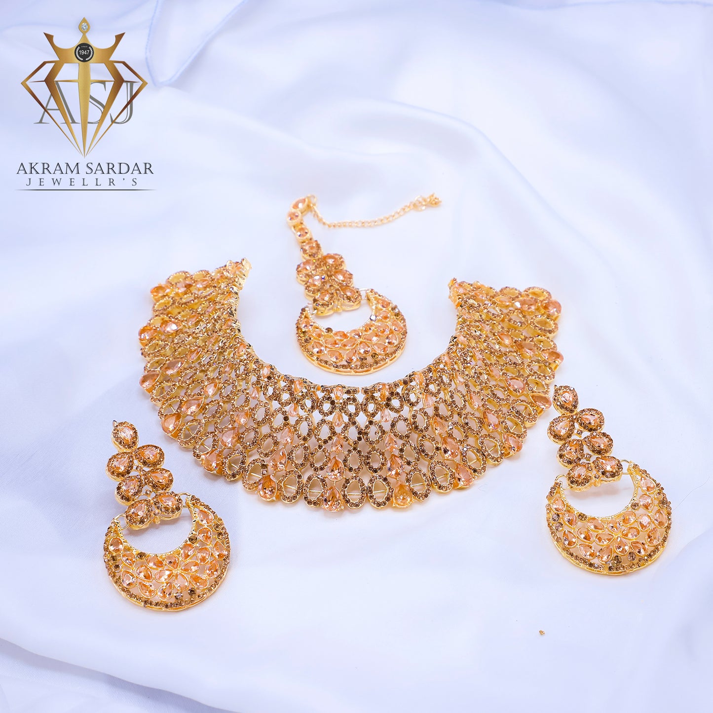 BRIDAL ZIRCON NECKLACE