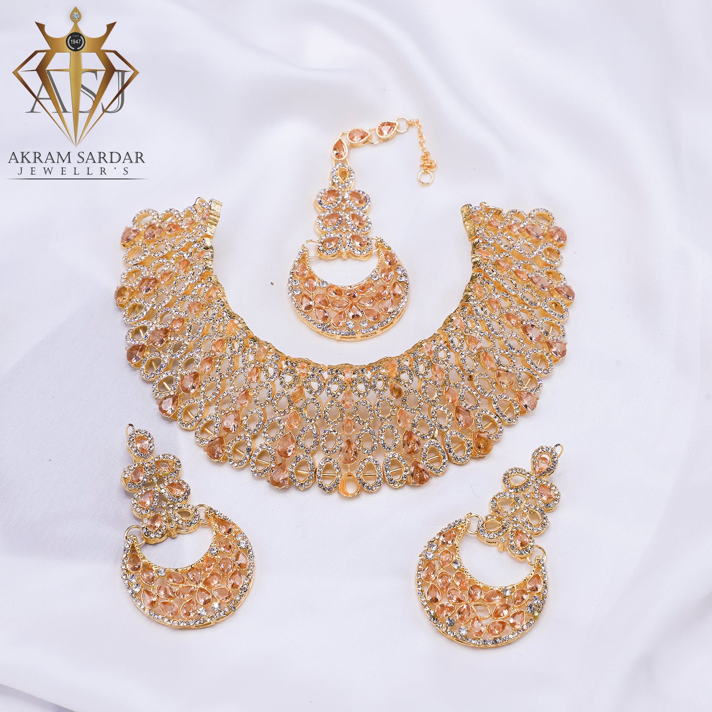 BRIDAL ZIRCON NECKLACE