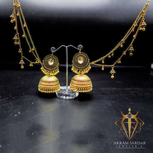 Aurum Bells Over-Sized Jhumka