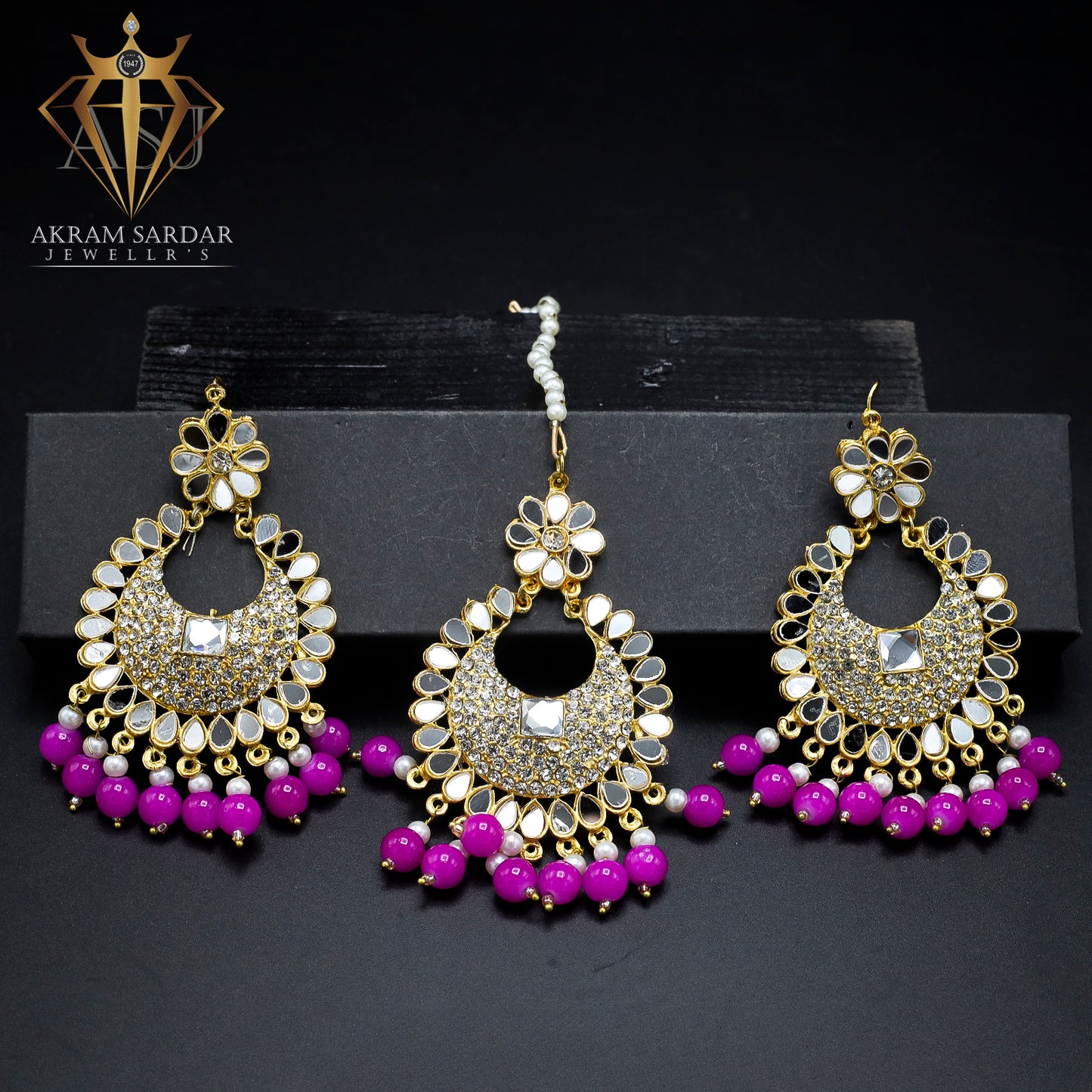 Zircon Jhoomar Earrings