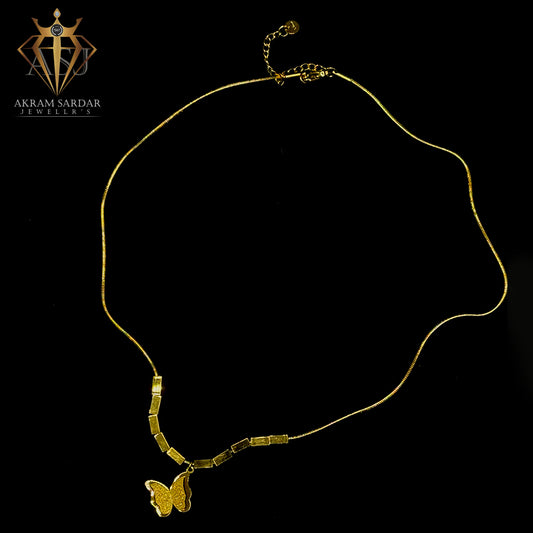 Infinity Shine Butterfly Pendant