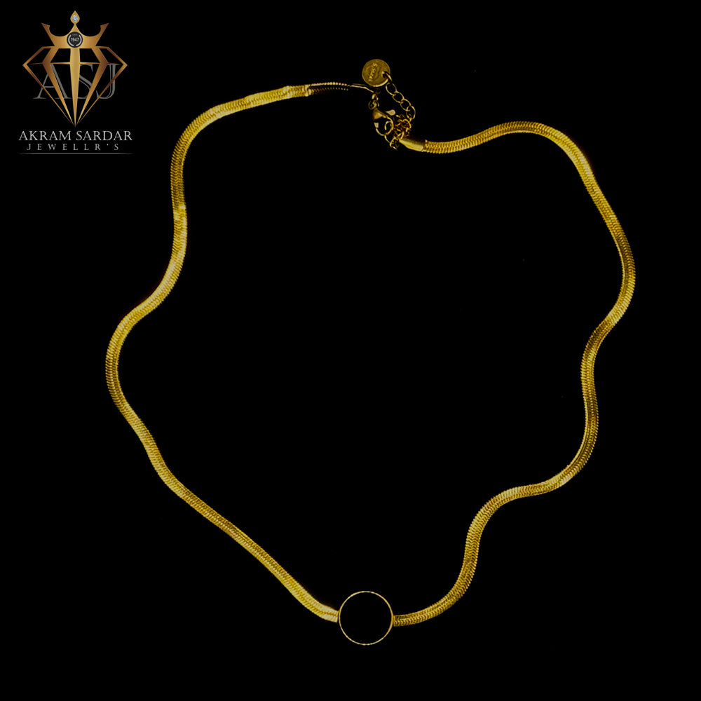 Zero Shape Stone Pendant
