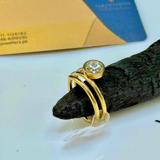 Veyona Digital Stone Ring