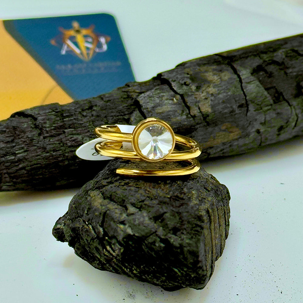Veyona Digital Stone Ring
