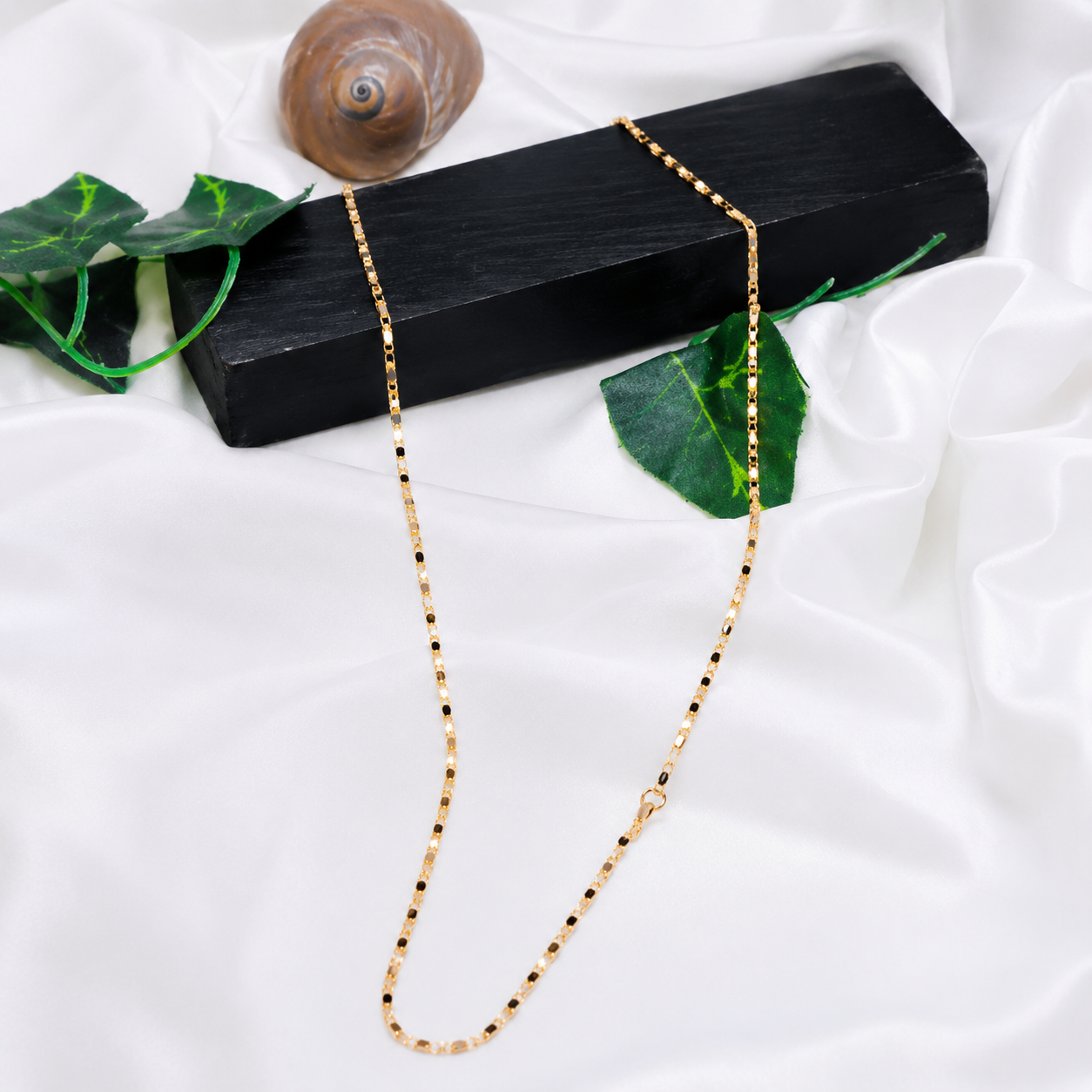 Zehra Dual-Tone Gold and Silver Necklace for Women