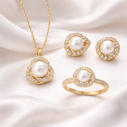 Noor-e-Pearl Pendant Set