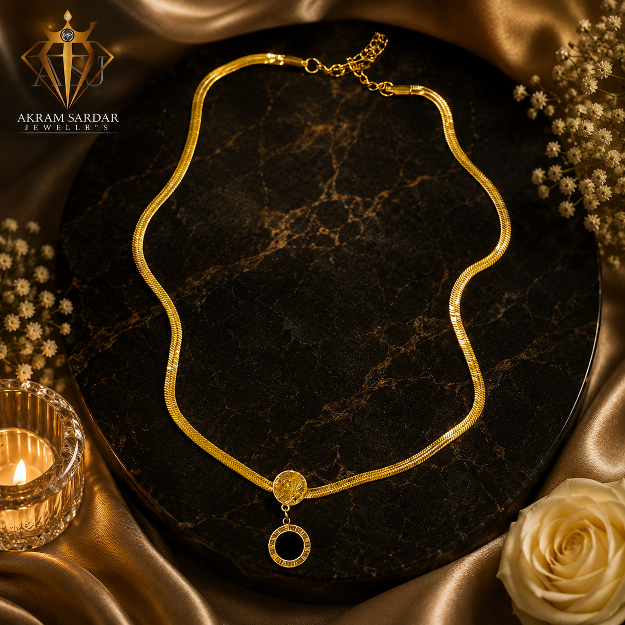 Angel’s Touch Stone Pendant