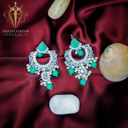 Noir Blush Baali Earrings