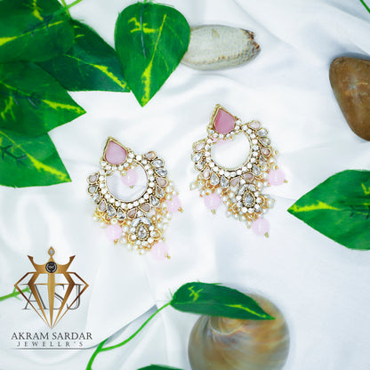 Noir Blush Baali Earrings