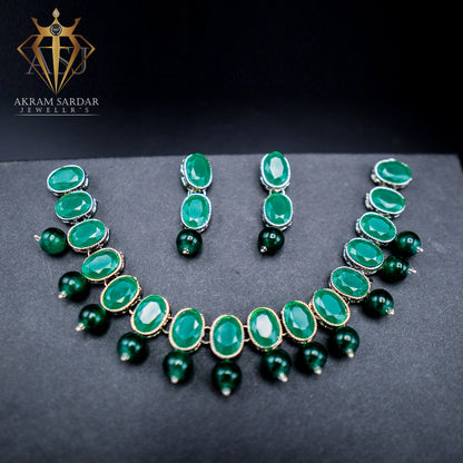 Beaded Charm Necklace