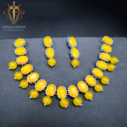 Beaded Charm Necklace
