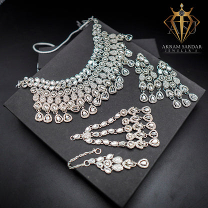 Rajwari Indian Bridal Kundan Set – Royal Heritage, Eternal Grace