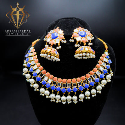 Darini Kundan Necklace – A Masterpiece of Timeless Elegance