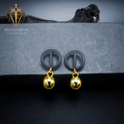 Ruba Drop Ear-Tops – Effortless Elegance with a Touch of Grace