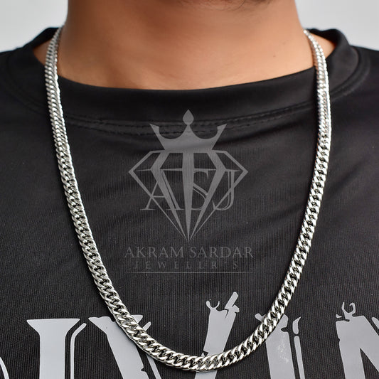 Curb Cuban Chain [Silver]