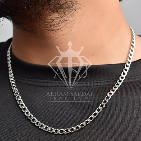 Chunky Cuban Chain [Silver]