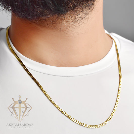 Hollow Curb Chain [Golden]