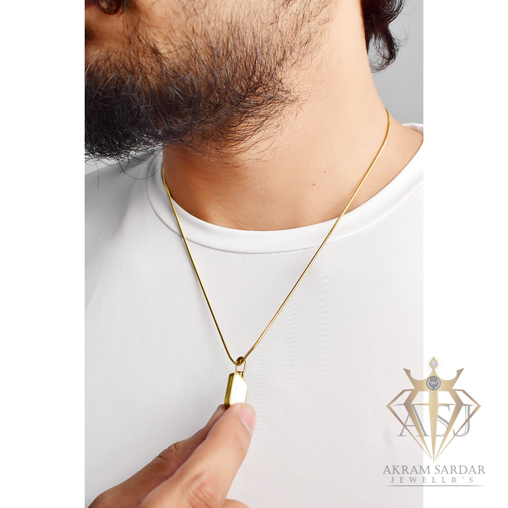 Double Sided Inconic Pendant [Golden]
