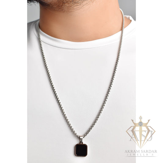 Alpha Core Double Sided Pendant [Silver]