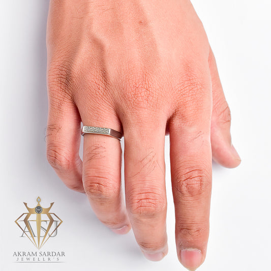 Unisex Greek Grace Ring [Silver]