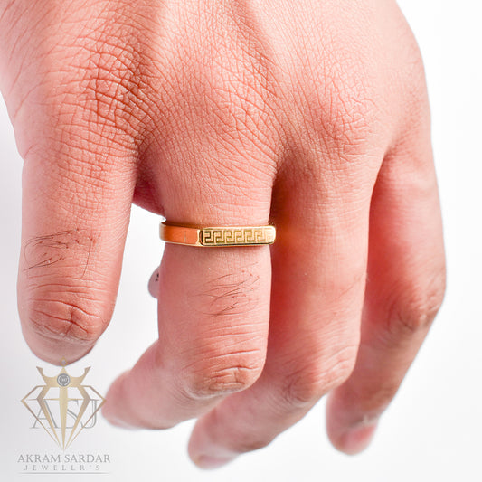 Unisex Greek Grace Ring [Golden]