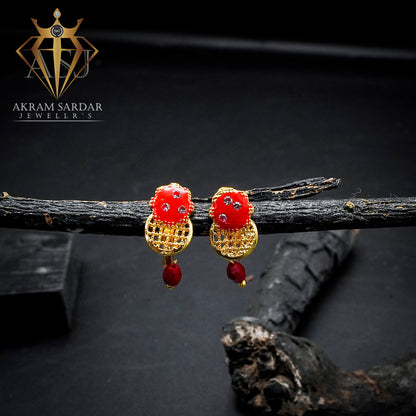 Nova Digital Stone Drop Ear-Tops