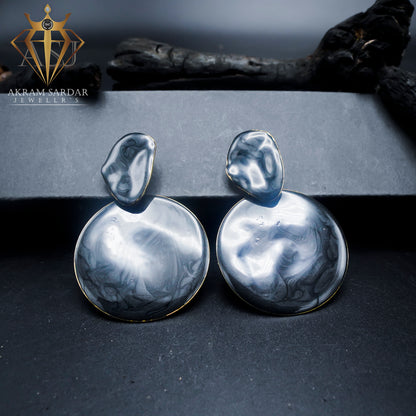Nova Disc Earrings