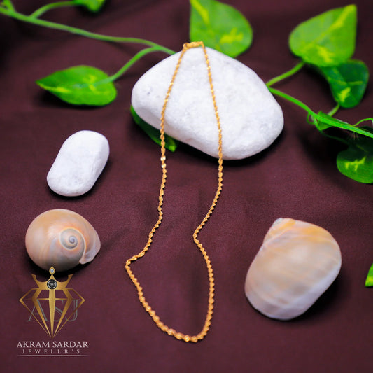 Amina Gold Plated Figaro Chain – Distinctive Elegance with Modern Appeal