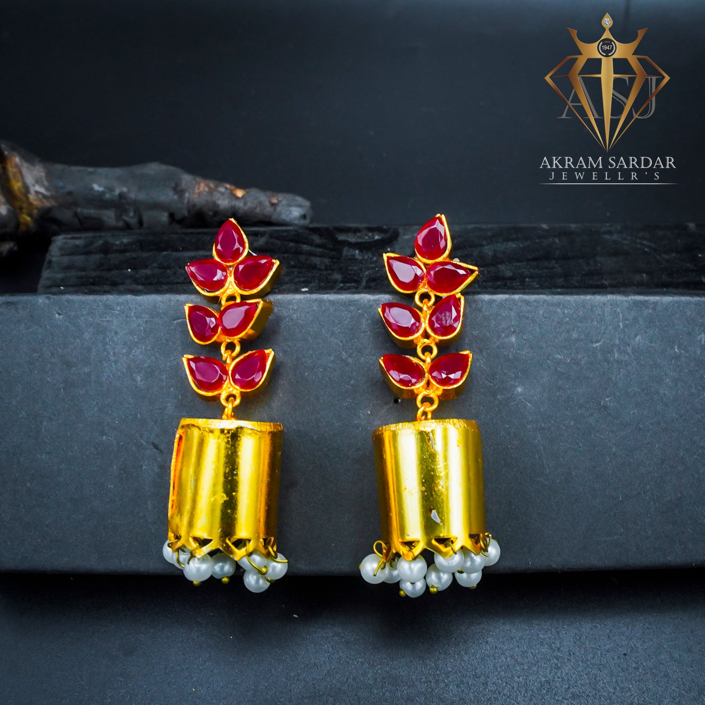 Mehka Jhumki Earrings