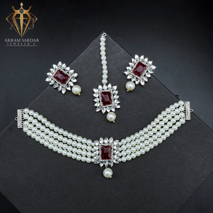 Jennifer Choker Set