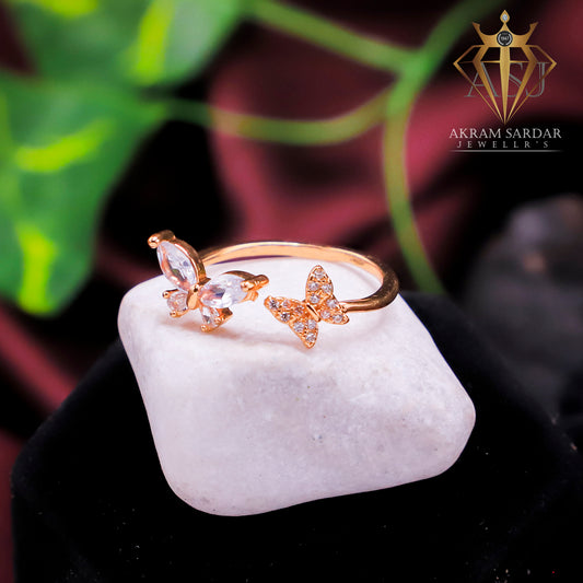 Twin Flutter Ring