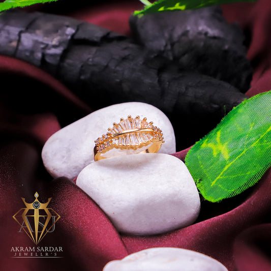 Radiant Crest Ring