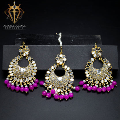 Zircon Jhoomar Earrings