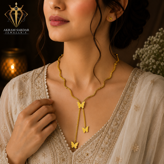 Pure Elegance Butterfly Pendant