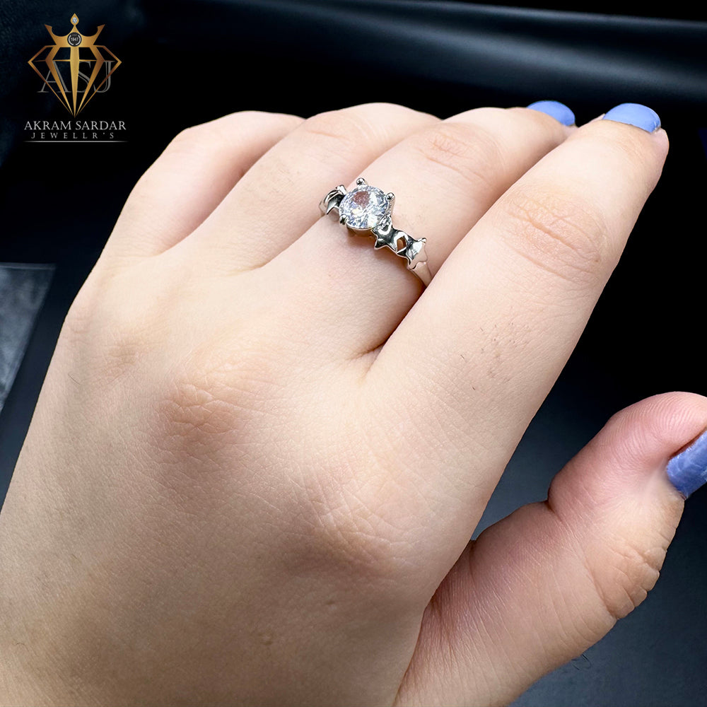 Lustre Promise Ring