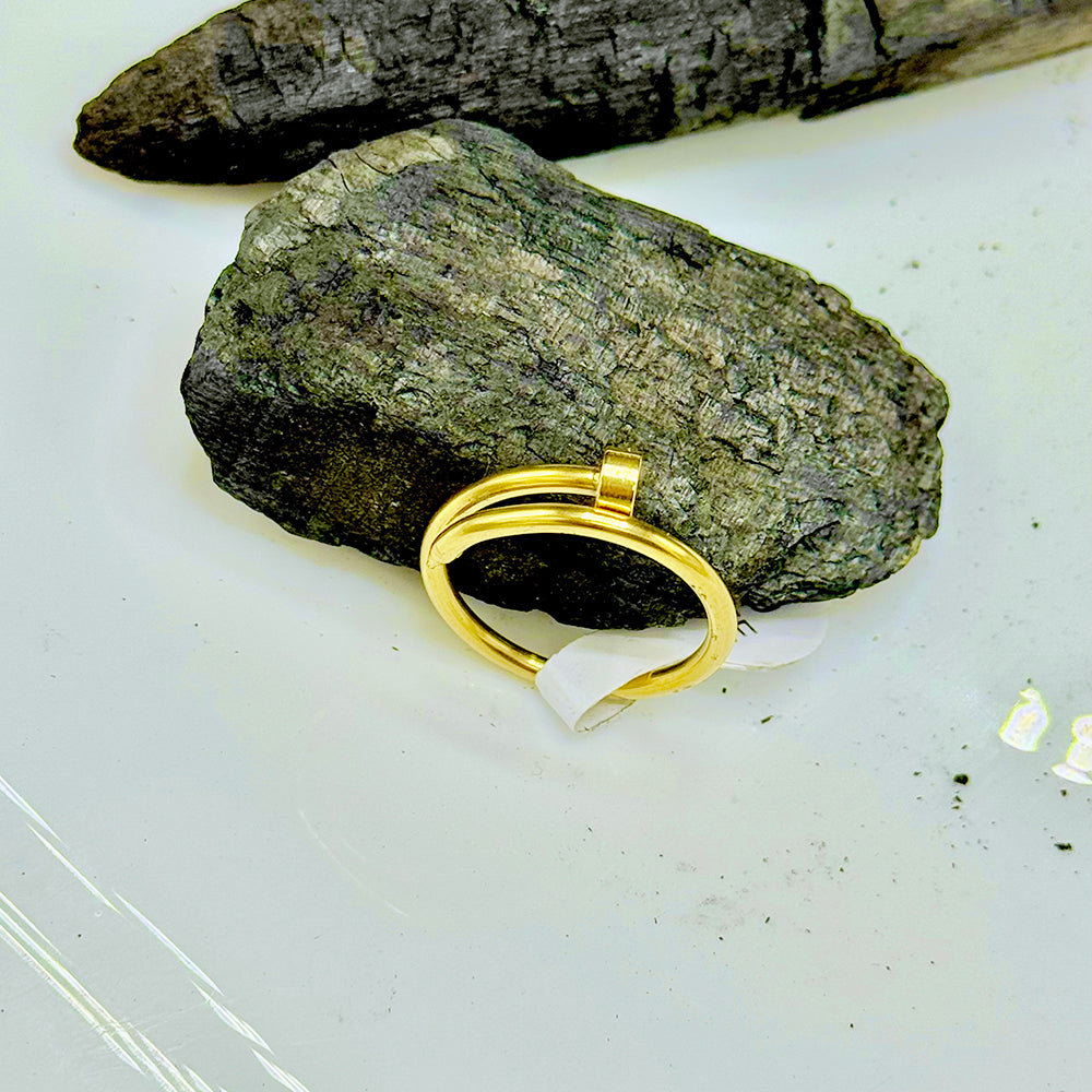 Winding Shape Ring